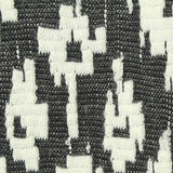 Black Geometric Jacquard, Polyester — texture