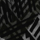 Black Abstract Jacquard