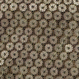 Silver Sequin Mesh, Polyester — texture