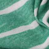 Green Horizontal-Stripe Knit — texture