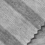 Dark Grey Stripes Jersey Knit — texture