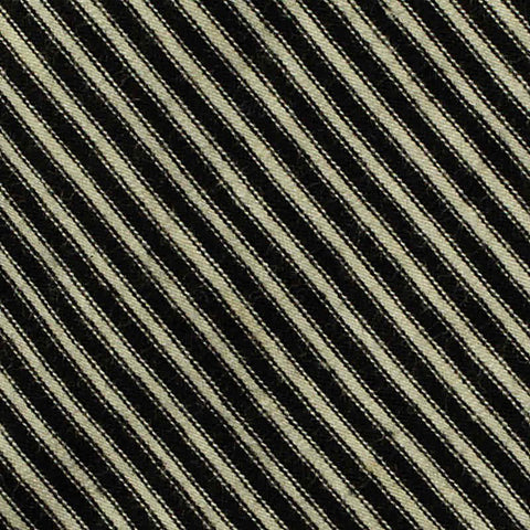 Black Stripes Jersey Knit, Poly-Viscose, 253 gsm