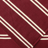 Burgundy Diagonal-Stripe Jersey Knit, Viscose