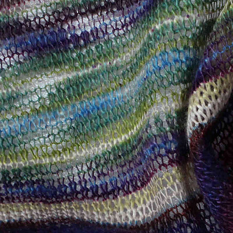 Multicolor Horizontal-Stripe Jersey Knit, Polyester, 225 gsm, 165 cm, ref EF-224096