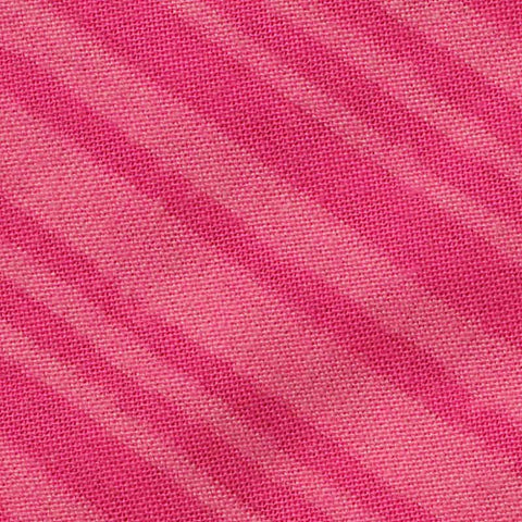 Pink Diagonal-Stripe Jersey Knit, Poly-Viscose