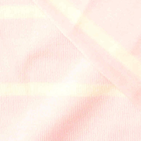 Pink Check Jersey Knit, Viscose