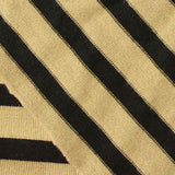 Black Stripes Jersey Knit, Viscose — texture