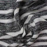 Black Marl Jersey Knit, Poly-Viscose