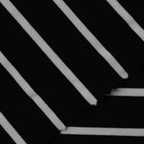 Black Diagonal-Stripe Jersey Knit