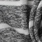 White Marl Jersey Knit — texture
