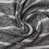 White Marl Jersey Knit