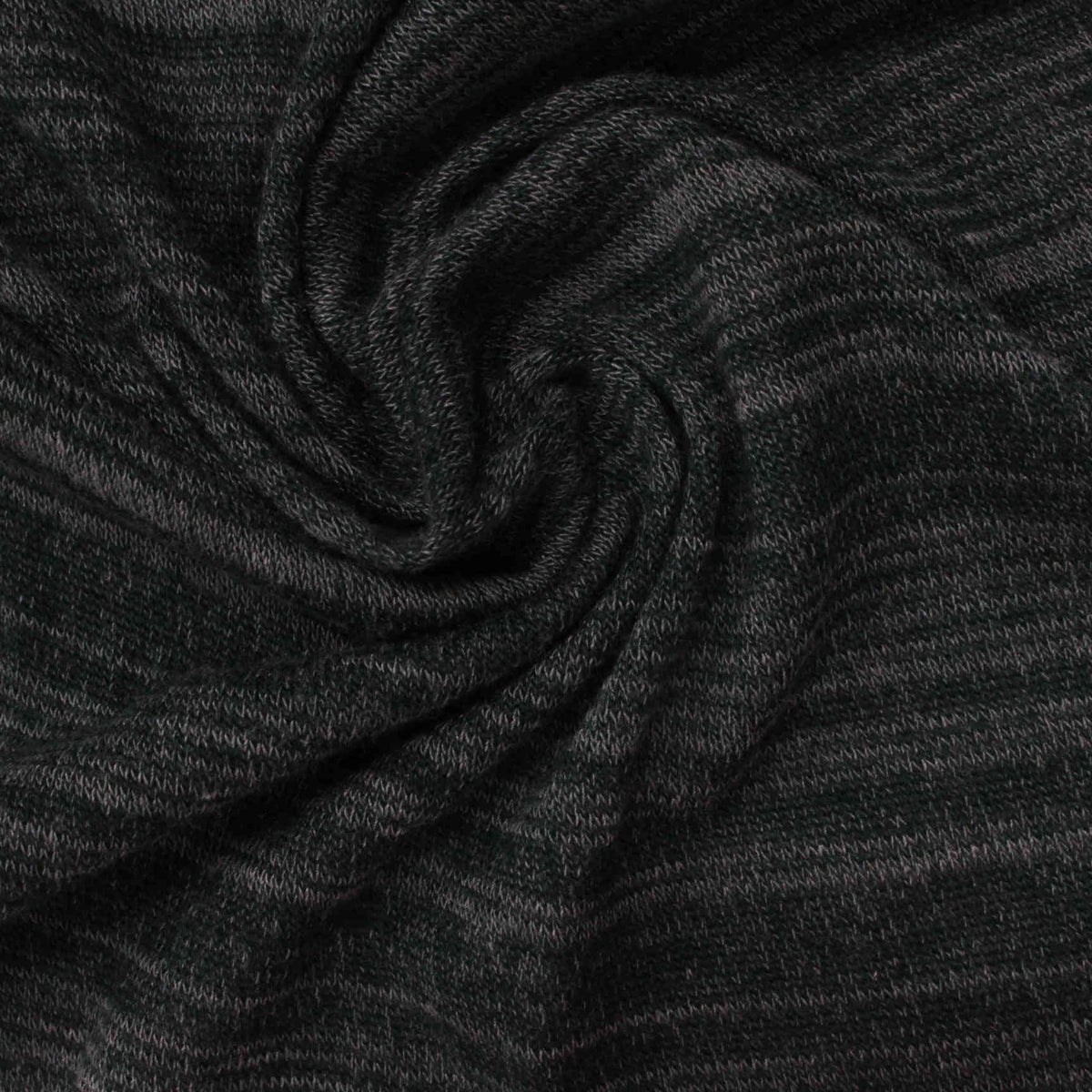 Dark Grey Marl Jersey Knit, 167 gsm