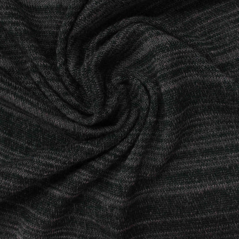 Dark Grey Marl Jersey Knit, 167 gsm
