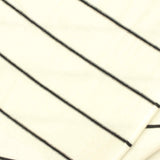Black Diagonal-Stripe Jersey Knit