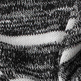 Black Marl Jersey Knit — texture