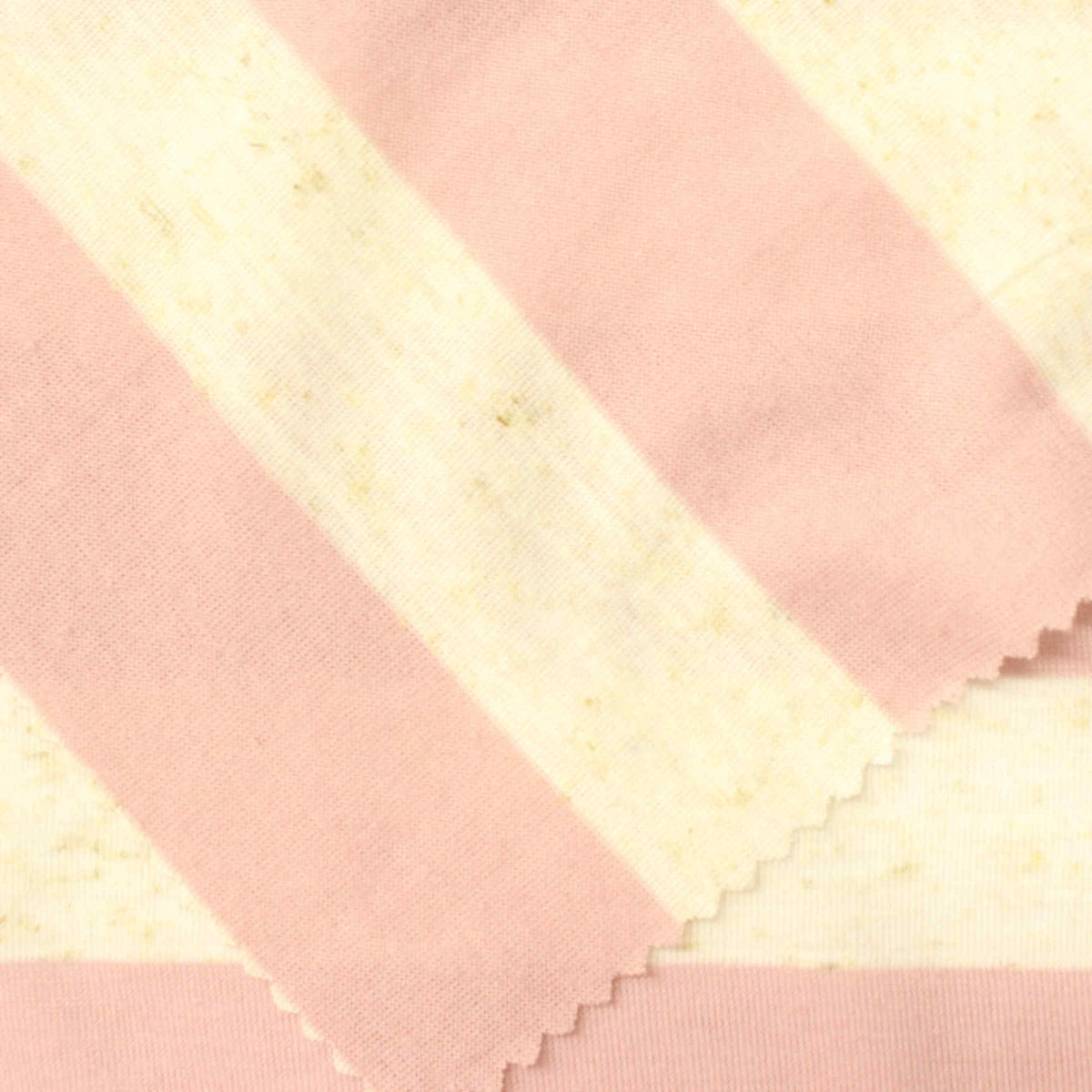 Pink Diagonal-Stripe Jersey Knit