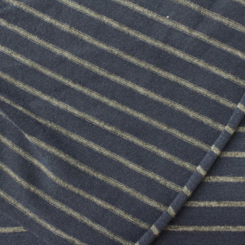 Light Grey Stripe Jersey Knit, 169 gsm