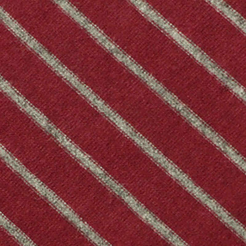 Red Stripe Jersey Knit, Viscose