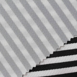 White Stripes Knit, Polyester