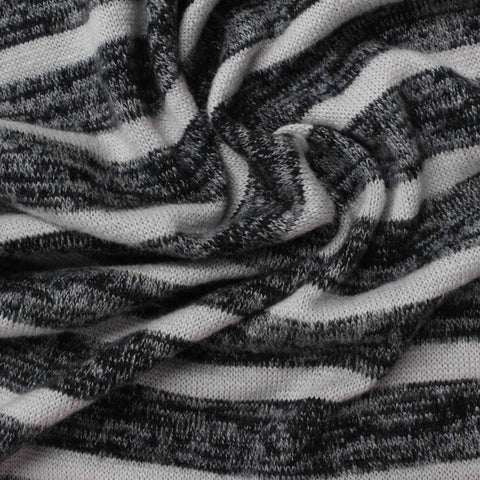 Grey Marl Knit, Viscose-Poly, 259 gsm