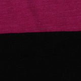 Magenta Horizontal-Stripe Knit, Viscose