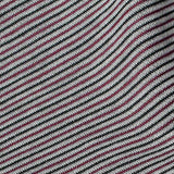 White Horizontal-Stripe Knit, Poly-Viscose — texture