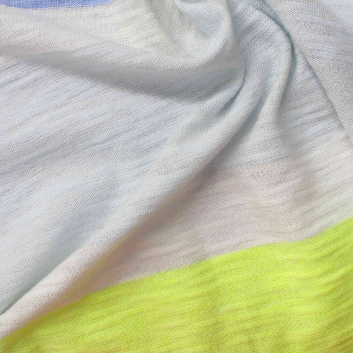 Light Blue Horizontal-Stripe Knit