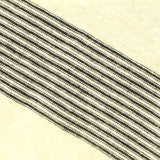 Striped Viscose Polyester Knit Fabric, 131 gsm, 170 cm — White — texture