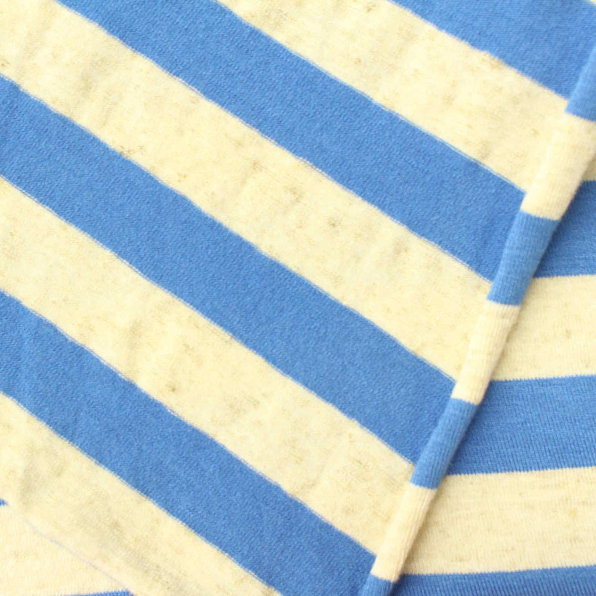Blue Stripes Knit, Viscose-Linen
