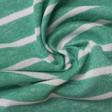 Green Horizontal-Stripe Knit