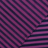 Purple Fine-Stripe Knit