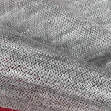 Grey Horizontal-Stripe Knit, Poly-Viscose — texture
