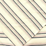Cream Stripes Knit, Viscose
