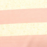 Light Pink Horizontal-Stripe Rib Knit