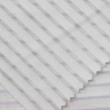 White Stripe Interlock Knit
