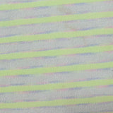 Striped Viscose Nylon Rib Knit Fabric, 115 gsm, 155 cm — Green