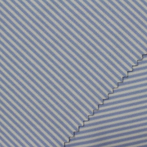 Light Blue Stripe Knit, Polyester, 234 gsm