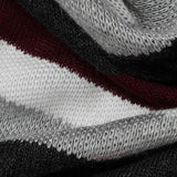 White Stripes Rib Knit — texture