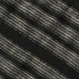 Black Stripe Jersey Knit, Cotton — texture