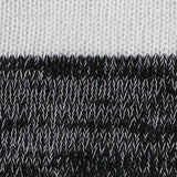 White Horizontal-Stripe Jersey Knit, Viscose-Poly — texture