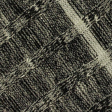 Black Marl Rib Knit — texture
