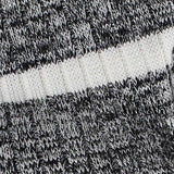 White Stripe Rib Knit, Viscose-Poly — texture