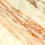 Cream Irregular-Stripe Rib Knit, Viscose — texture