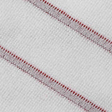Red Diagonal-Stripe Chunky Knit, Polyester — texture