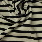 Black Horizontal-Stripe Knit