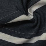 Dark Grey Horizontal-Stripe Knit