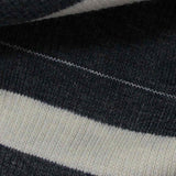 Dark Grey Horizontal-Stripe Knit — texture