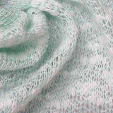 Light Green Marl Chunky Knit — texture