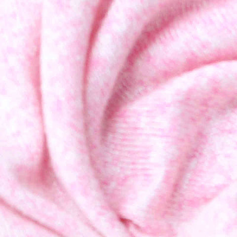 Pink Marl Chunky Knit, 190 gsm, 155 cm