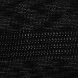 Black Textured Chunky Knit
